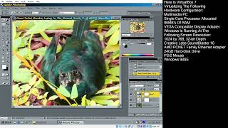 Adobe Photoshop 70 On Win98VBox [upl. by Cofsky]