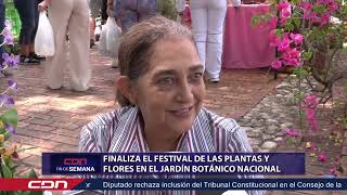 Finaliza el Festival de Las Plantas y Flores en el Jardín Botánico [upl. by Akeinahs563]