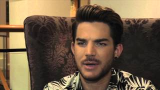 Adam Lambert interview part 2 [upl. by Dorry]