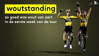 Zo sterk was Wout van Aert in de eerste week van de Tour [upl. by Hungarian]