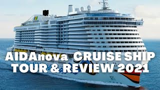 AIDAnova cruise Ship❗ Ship Tour 2021 [upl. by Htir]