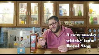 Seagrams Royal Stag Double Dark Peaty Whisky Review by TheAlcoTales  New peaty whisky [upl. by Meagan]