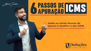 6 passos de apuração do ICMS [upl. by Gorey]