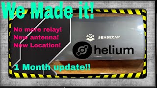 Sensecap M1 Miner Update 1 Month Completed Fixed our relayed status and more [upl. by Ramoj]