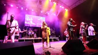 Sheyla Bonnick songs of Boney M  Rivers of Babylon Áporka Napok 2015 Hungary [upl. by Hsilgne513]