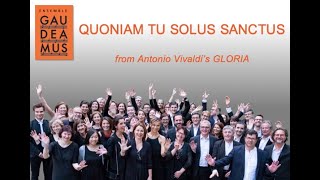 11 Quoniam tu solus sanctus  GLORIA RV589  Antonio Vivaldi [upl. by Ylrebmit]