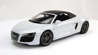 Audi R8 Spyder 118 Kyosho  unbox and review [upl. by Janice305]