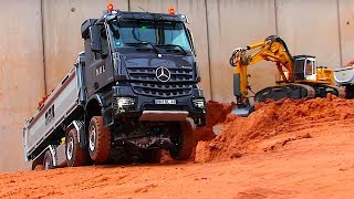 BEST OF RC Trucks I Heavy Haulage I Heavy Machines I Truck stuck [upl. by Lemra]