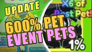 Clicker Champions Pets UPDATE New Event Pets NEW 600 Pet  Roblox [upl. by Nevanod452]