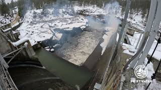 KLAMATH RIVER DAM EXPLOSION [upl. by Neerihs]