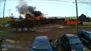 Explosion at Calgary Metal [upl. by Sadoc]