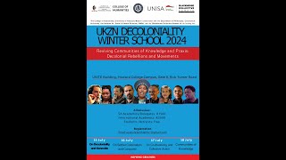 UKZN Decoloniality Winter 2024 [upl. by Akimit]