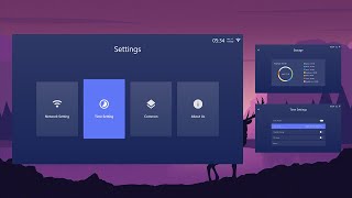 C WPF UI  How to Design TV Settings App in WPF [upl. by Akena899]