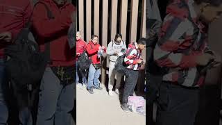 Migrants Cross US Mexico Border Before Title 42 Ends [upl. by Meingoldas]