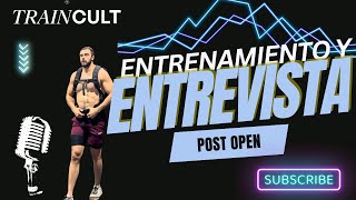 VLOG POST OPEN  ENTRENAMIENTO Y ENTREVISTAS [upl. by Atiuqad]