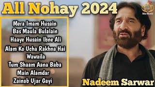 Nadeem Sarwar All Nohay 2024  Nohay Playlist  All New Nohay Playlist [upl. by Atiniuq]