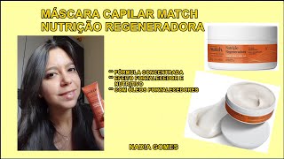 MASCARA MATCH NUTRIÇÃO REGENERADORA  O BOTICÁRIO [upl. by Roby680]