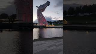 Kelpies shorts anayavlogsuk trending shortvideo shortsfeed scotlands foryou kelpies uk [upl. by Adeys]