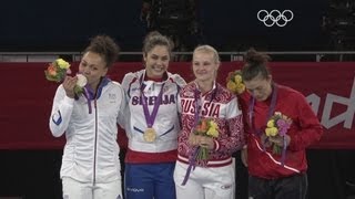 Serbias Milica Mandic Wins Womens Taekwondo Gold  London 2012 Olympics [upl. by Tavia]