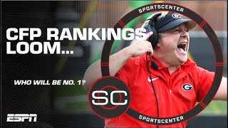 College Football Playoff Rankings will be a DELICATE BALANCE  SportsCenter [upl. by Margarethe]