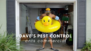 Daves Pest Control  Ants Commercial  Orlando Video Production Company NG Production Films [upl. by Yorgos]