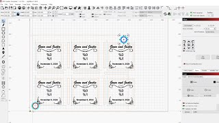 Can I do  Slate coasters paper template Print and Cut and variable text without making an error [upl. by Aticnemrac]