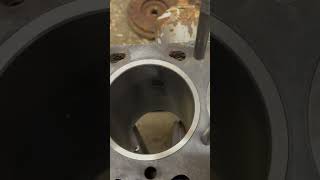 Changing cylinder liners on a Continental Z134 motor in a Massey 35 ￼ [upl. by Maidy]