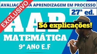 27° AAP DE MATEMÁTICA  SEGUNDO BIMESTRE DE 2020  9° ANO DO ENSINO FUNDAMENTAL SEM RESPOSTAS [upl. by Carothers]