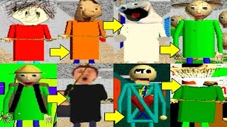 Evolution of Baldi in Baldis Basics MANIA 2019 [upl. by Acinyt]