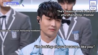 lay teasing his hoobaes on idol producer for 3 minutes straight [upl. by Kessler564]