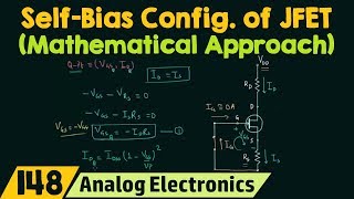 SelfBias Configuration of JFET Mathematical Approach [upl. by Angela]