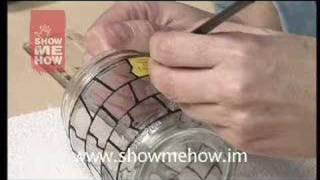 Painting on Glass DVD StepbyStep Guide [upl. by Anaujnas]