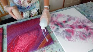 quotHow I varnish my paintingsquot high gloss varnish fluid art acrylic paint pouring [upl. by Ainola]