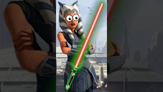 HOW did Ahsoka Turn OFF a Lightsaber with the Force [upl. by Donahue]