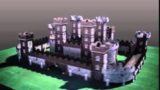 Winterdale 3D Printable Castle from Printable Scenery [upl. by Erdnoid632]