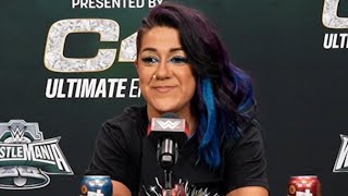 BAYLEY WWE WRESTLEMANIA 40 PRESS CONFERENCE [upl. by Staci]