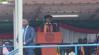 Mulungushi University Graduation Live Address by President Hichilema [upl. by Elgna]