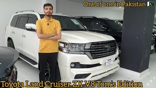 Toyota Land Cruiser ZX V8 Toms Edition Detail Review  Specs amp Price [upl. by Jamesy746]