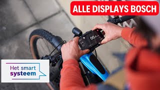 Bosch Smart Systeem Series  Alle displays en controllers binnen het Smart Systeem [upl. by Ecnarrat]