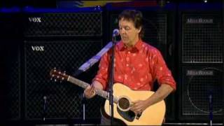 Paul McCartney  Blackbird Live [upl. by Latoyia]