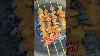 😋Kabab party🍗 foodchannelfunny vlogminvlogsfoodvideofood shortvlogs vlog subscribemy China🙏 [upl. by Bresee]