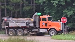 Kalkaska County Road Commission floating my RD on 8524 [upl. by Auoh]