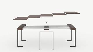 Table console extensible Asis  LesTendances fr [upl. by Bywaters]