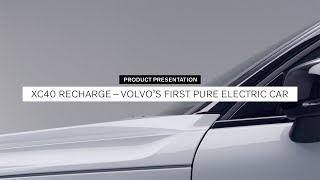 The Volvo XC40 Recharge Walkaround [upl. by Llekram]