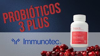 Probióticos 3 Plus by Immunotec [upl. by Gassman581]