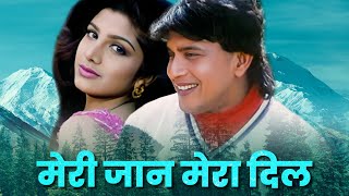 Meri Jaan Mera Dil 4K  Udit Narayan amp Sadhana Sargam  Mithun amp Rambha  Daanveer Songs [upl. by Claude]