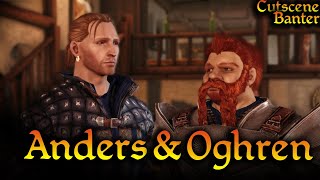 Anders and Oghren Cutscene Banter  Dragon Age Origins  Awakening [upl. by Norrie]