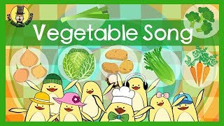 Vegetable Song  Songs for kids  The Singing Walrus [upl. by Irroc]