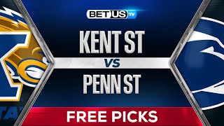 Kent State vs Penn State  College Football Week 4 Predictions Picks and Best Bets [upl. by Kcerb]