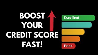 5 Ways to Improve Your Credit Score Fast [upl. by Hammel]